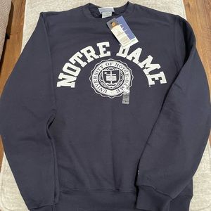 New Notre Dame sweatshirt with tags